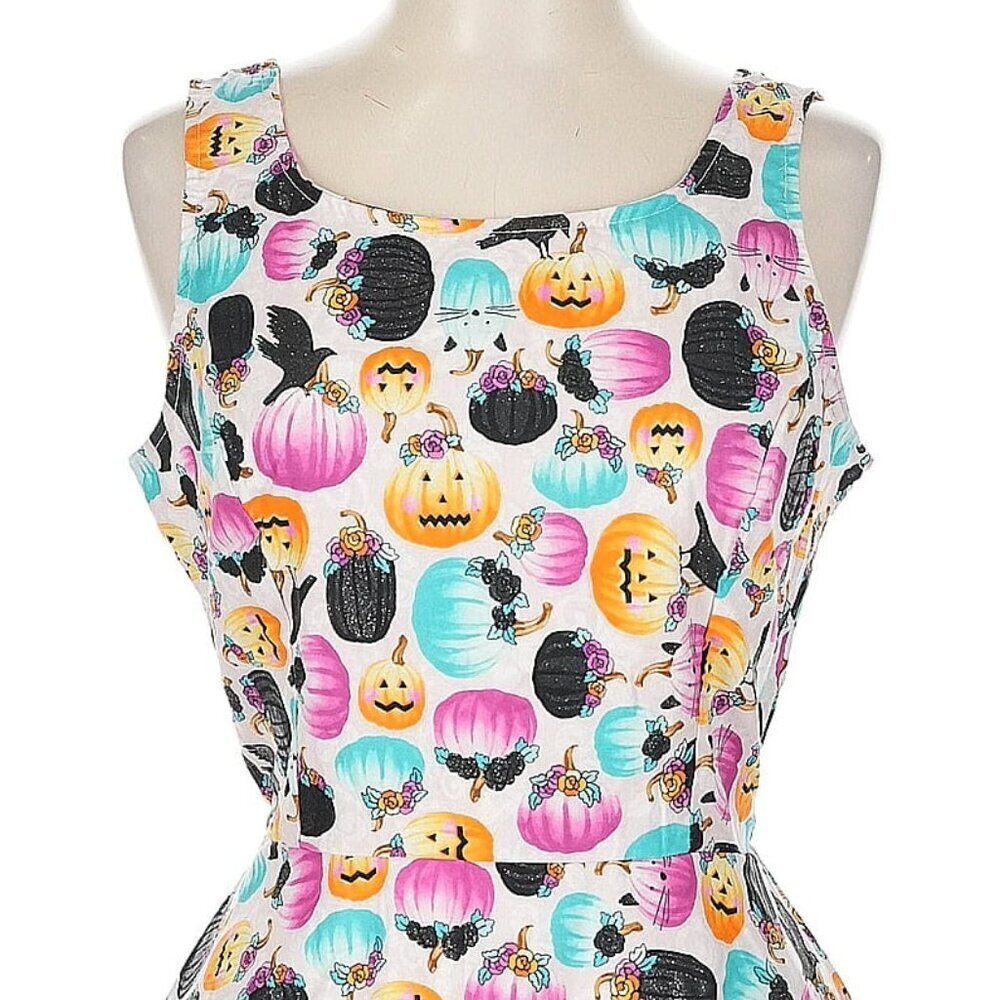 Retrolicious Pink Pumpkin Dress NWT